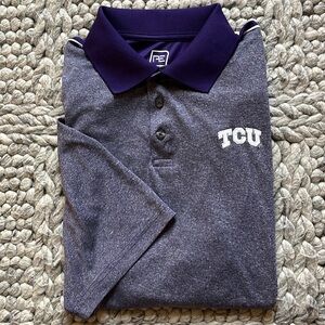 TCU performance polo by Pro Edge